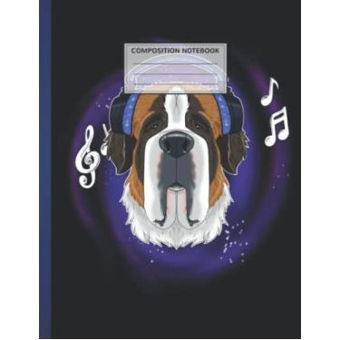 Imagem de Composition Notebook : Just A Girl Who Loves Dogs Cute Dog Composition Notebook Wide Ruled Cute Notebook For teen girls boys women school gamers 8.5x11 inches, 110 Pages KDO-A840