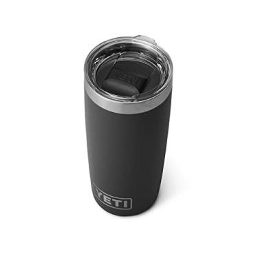 Imagem de Copo YETI Rambler de 293 ml, aço inoxidável, isolado a vácuo com tampa MagSlider, preto