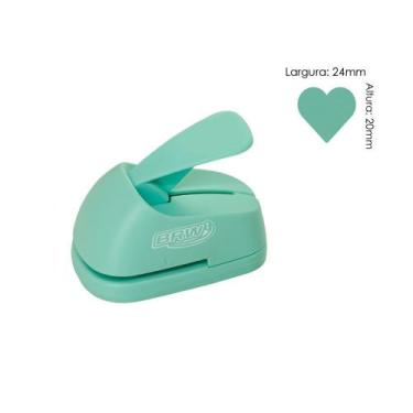 Imagem de Furador de EVA e Papel Scrapbook Coração Pequeno 25mm 01 un - BRW