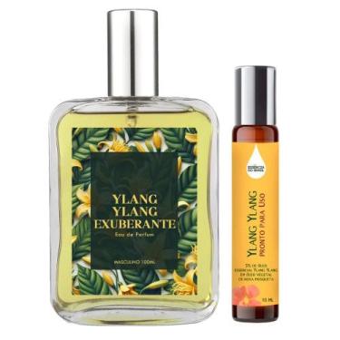 Imagem de Perfume Ylang Ylang Exuberante Homem 100ml + Óleo Essencial - Essência