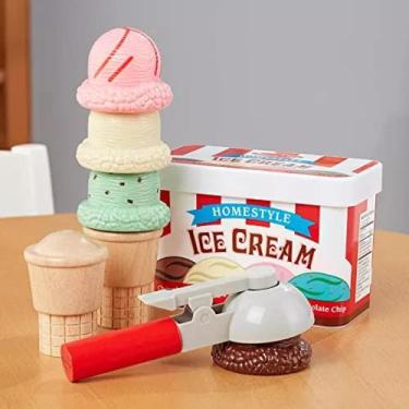 Imagem de Conjunto Toy Melissa & Doug Ice Cream Cone Sunny 4627