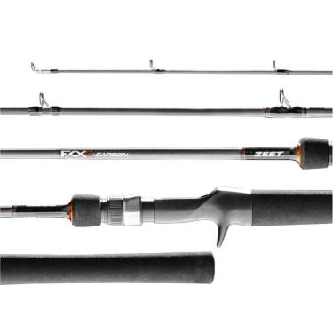 Imagem de Vara Pesca Carretilha Marine Zest Fox Carbon FXC-C581M 1.73m 8-17lb Inteiriça