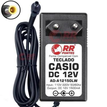 Imagem de Fonte 12V Ara Teclado Casio Ad-A12150 Ap-220 Ap-245 Ap-245Bk - Rrfonte