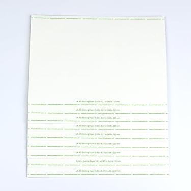 Imagem de Papel de Bloqueio Pesado 8x6 (10 folhas) para Caligrafia e Limpeza de Impressora a Jato de Tinta