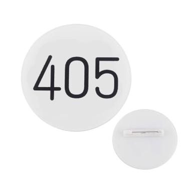 Imagem de Broche de crachá numérico - Pino 99 - Acessório Cosplay, Acrílico, liga metálica, Metal