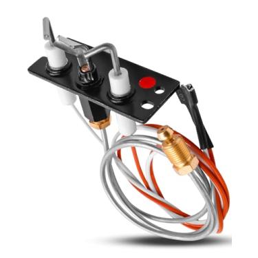 Imagem de JUFZQO Montagem piloto serve para aquecedor, majestic, Heat-N-Glo, lareiras quadra-fogo, montagem piloto de gás propano (LP) substitui 2090-013 SRV2090-013