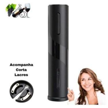 Imagem de Saca Rolhas Abridor De Vinho Garrafa Automático Elétrico - Curso - mag