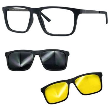 Imagem de Oculos Mormaii Swap 6 A14 6132 Com 2 Clipons Cinza e Nortuno, Cinza, N