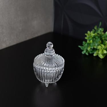 Imagem de Potiche de Cristal com Pé Carrossel - Lyor