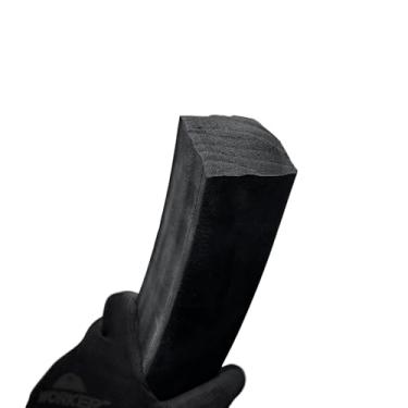 Imagem de Borracha Perfil Esponjoso Vedação 50x50mm Macio - 1 Metro Borrachas Londrina