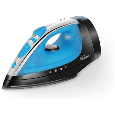 Imagem de Ferro de Passar a Vapor com Jato de Vapor, 1400W, 110v, SUNBEAM 32610010, Azul
