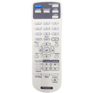 Imagem de INTECHING Controle remoto do projetor 222150800 para Epson BrightLink 760Wi/ 770Fi, EB-760Wi, EB-770Fi, EB-810E, PowerLite 760W/ 770F/ 775F/ 810E/ 815E/ L210W/ L260F/ L265F, Pro EX110 1000