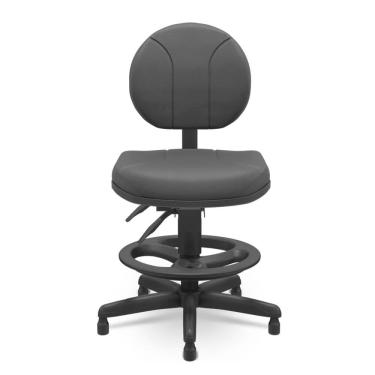 Imagem de Cadeira Operativa Caixa Executiva Sem Braço Grafite - 75061