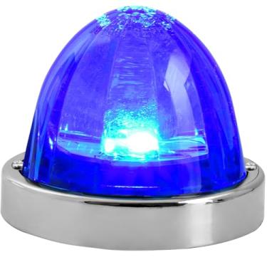 Imagem de GG Grand General 81615 8.9 cm azul/azul Super Star 1 LED melancia com bisel de aço inoxidável