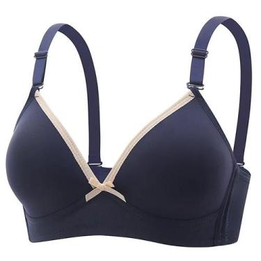 Imagem de Sutiã Reunido Pequeno Para Meninas Sem Anéis De Aço Roupa Íntima Fina 