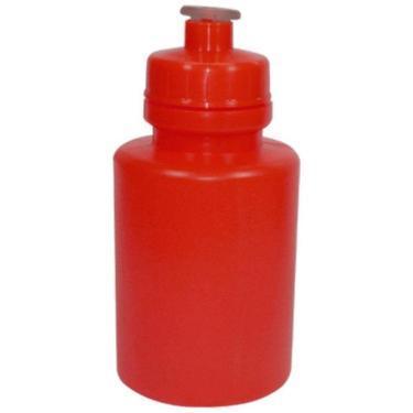 Imagem de Kit 30 Mini Garrafas Squeeze 300Ml Plástico Vermelha