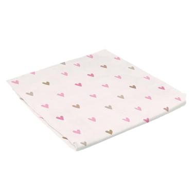 Imagem de Stephan Baby Cobertores de Recebimento - Cobertor e Bolsa Infantil Super Macio Respirável Mistura de Algodão Infantil, Quadrado de 114 cm, Corações