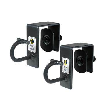 Imagem de Anchor porta de academia mini H1 pacote com 2 âncoras de suporte de porta de treino. Projetado para tiras de peso corporal, faixas de resistência, treinamento de força, ioga, academia doméstica, exercícios de fisioterapia e alongamento (2 unidades)