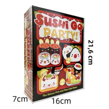 Imagem de Reunião De Família Sushi Go Fun Jogo De Cartas Baralho De Tabuleiro De