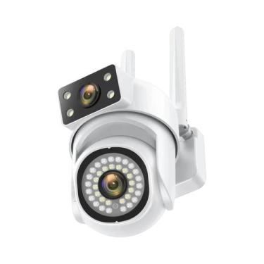 Imagem de Câmera de Segurança IP WiFi 5G - 8MP/6MP, PTZ, Lente Dupla, Visão Notu