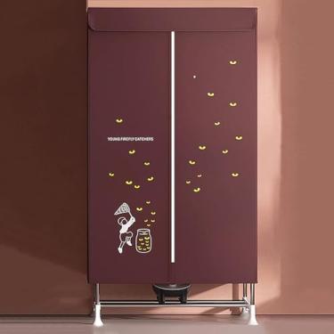 Imagem de Prateleiras De Secagem De Roupas Aquecidas, Escorredor De Roupas Aquecido Dobrável 1500w Escorredor De Roupas Elétrico Aquecido, Máquina De Secar Roupas Elétrica De 3 Andares Livre, B