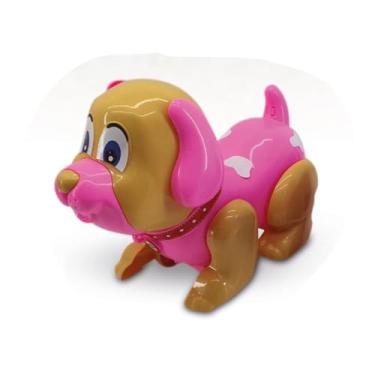 Imagem de Brinquedo Infantil Interativo Dog Patrulha, 24 cm x 12 cm, Rosa e Marrom, para Crianças acima de 1,5 Anos