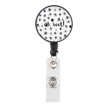 Imagem de Lywjyb Birdgot Carretel de crachá de anime japonês para amantes de anime presente para fãs de animação de filmes animados (emblema Sot)