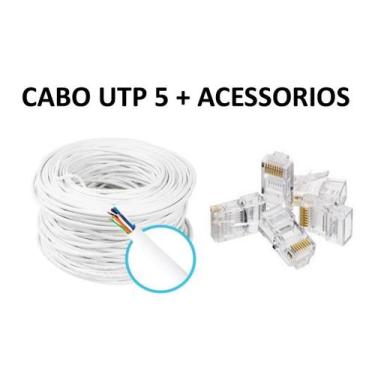 Imagem de Cabo de ALARME/CFTV/INTERNET 100MTS BRANCO+BRINDES -PROMO - New Line C