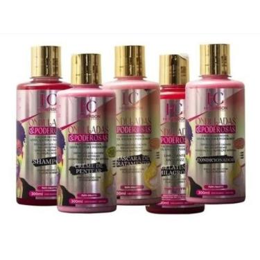 Imagem de Hemerson dos cachos  kit ondulados e poderosos home 300 ml