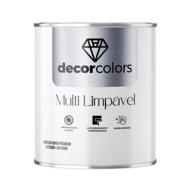 Imagem de Tinta Multi Limpável 4,3 KG - Decor Colors - 000003, Bruma Natural