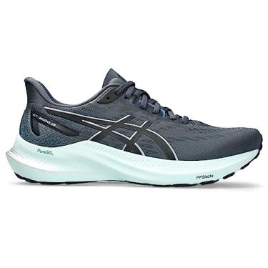 Imagem de ASICS Tênis de corrida feminino GT-2000 12, Tarmac/prata pura, 6.5 Wide
