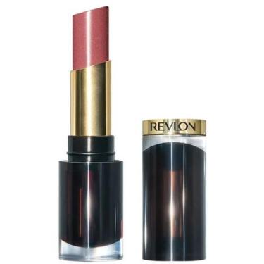 Imagem de Batom Super Lustrous Glass Shine Glossed Up Rose nº 003 3,1g - Revlon