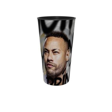 Imagem de Copo Santos Oficial Neymar Jr. - Plástico 550ml
