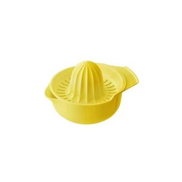 Imagem de Espremedor De Frutas Em Plástico Fackelmann 2 Peças Amarelo