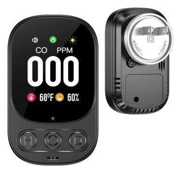 Imagem de Detector de monóxido de carbono Lunarlipes HD08 Plug-in 3 em 1