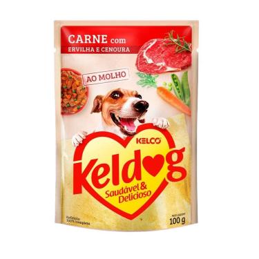 Imagem de Keldog Sache Carne ao Molho 100g