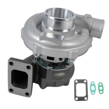 Imagem de Turbocompressor turbocompressor universal T3 T4 T04E para motor 4/6 cilindros 1,5L-2,5L, 0,57 A/R 48,1 Trim 400+HP Boost Stage III Charger, para Civic 1990-2015, 318i 320i 323ci 323i 325 325ci 325ci