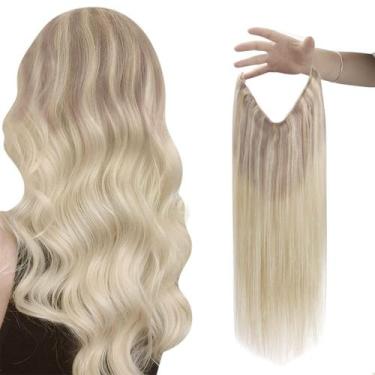 Imagem de Extensões de cabelo Sunny Wire Human Hair Blonde Ombre 80g - Sunny Hai