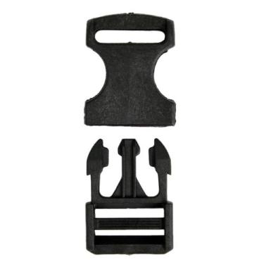Imagem de Fecho De Engate Rápido Preto Para Fitas 25mm 30 Unidades - RU