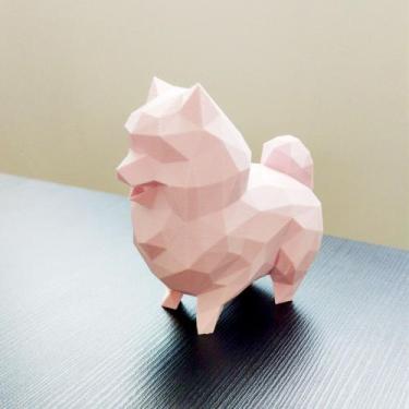 Imagem de Spitz Alemão / Lulu Da Pomerania - 15 Cm Altura , Decoração - Toque 3D