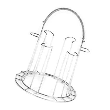 Imagem de Yinhing Rack de Secagem de Garrafas, Rack de Secagem de Garrafas Com Estrutura Estável Em Aço Inoxidável de Secador de para Festas, Férias, Sala de Estar ou Uso do Escritório