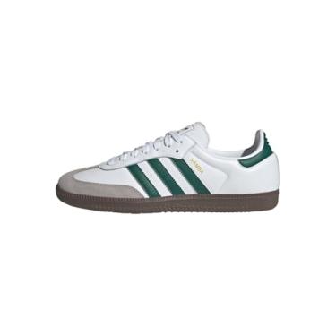 Imagem de adidas Tênis feminino multiesportivo para uso ao ar livre, Branco, verde, cinza, 11.5