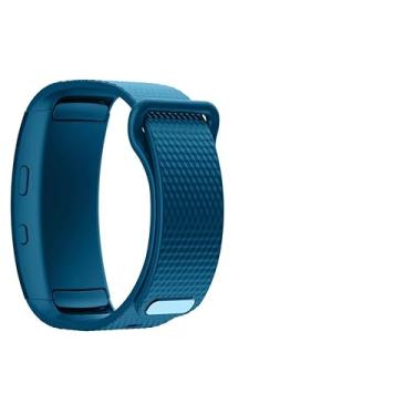 Imagem de Pulseira de silicone Para Gear Fit2 SM-R360 (azul petróleo)