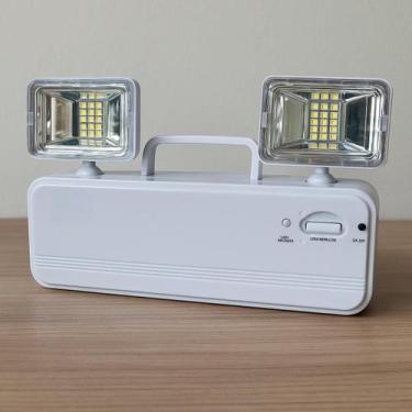 Imagem de Luminária De Emergência Luz Para Escritórios Led Bivolt - Relet