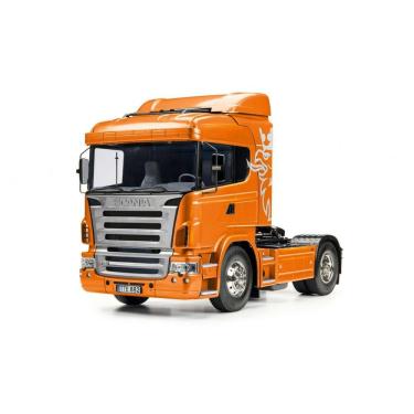 Imagem de Automodelo Caminhão Tamiya 1/14 Scania R470 Highline Laranja