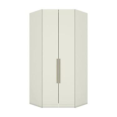 Imagem de Guarda Roupa Canto Closet Modulado 2 Portas 3 Gavetas Seletto Henn Areia Hp