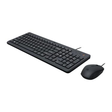 Imagem de Combo Teclado E Mouse Com Fio Hp150 Usb Classic Preto