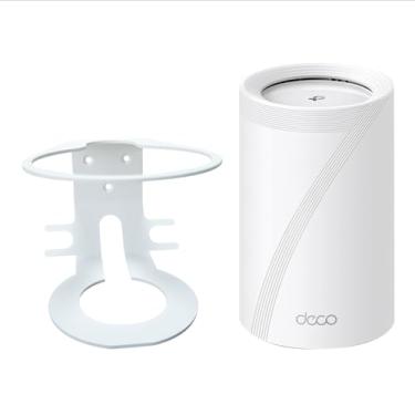 Imagem de ALLICAVER [Pacote com 1/2] Suporte de parede de metal compatível com Deco WiFi 7 – Serve para BE63/BE65/BE10000/BE11000 Mesh Wi-Fi 7 System – Suporte para economia de espaço para sistema de malha de