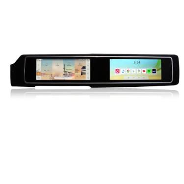 Imagem de Rádio estéreo duplo para Range Rover Sport L494 Vogue L405 2013-2019 Android 13 unidades principais, navegação GPS, tela sensível ao toque, sem fio, Carplay, WiFi, áudio 4G (preto, sistema Harman)