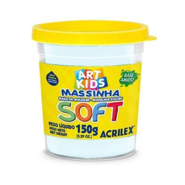 Imagem de Massa modelar 150g branco neve Acrilex